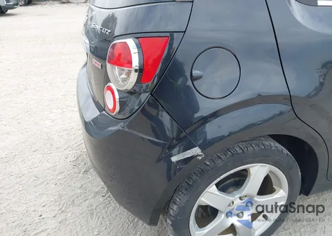 2015 Chevrolet Sonic Ltz Auto z USA, uszkodzony, nr VIN 1G1JE6SB5F4187091